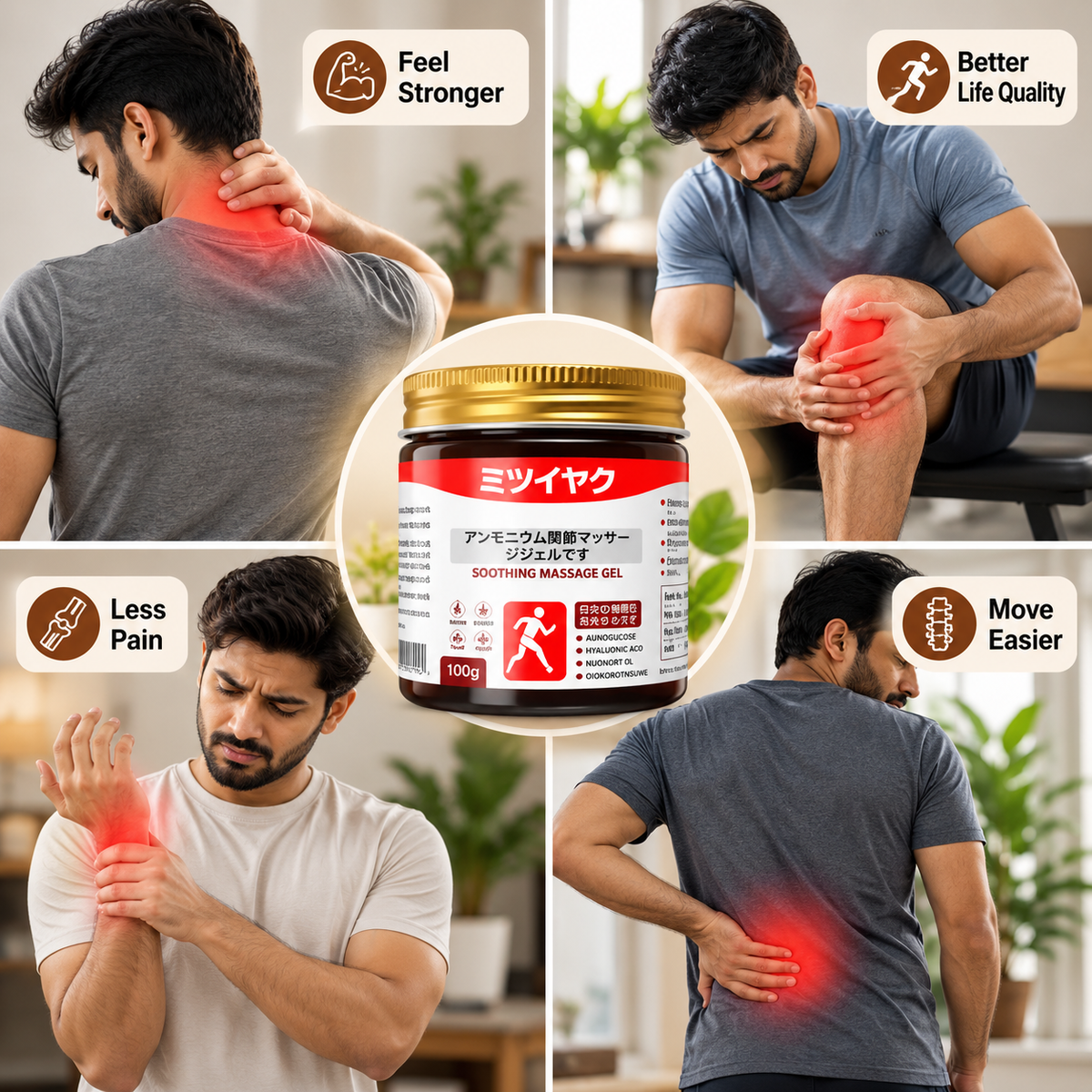 Japanese Soothing Massage Gel